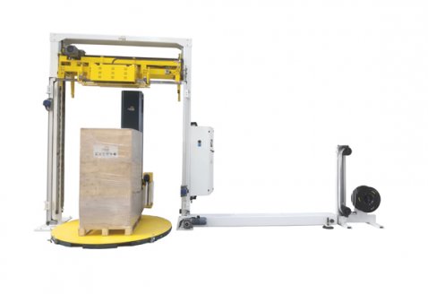 顶压式缠绕打包一体机