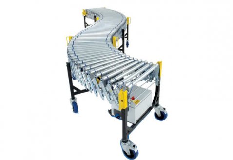 动力滚筒伸缩输送机